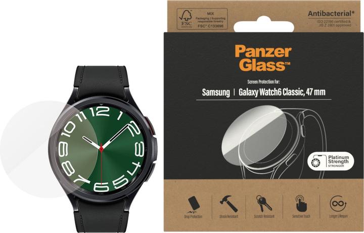 Image du produit PanzerGlass Protection d'écran (Galaxy Watch6 Classic (47 mm))
