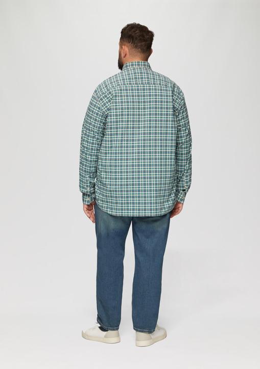 Immagine prodotto S.Oliver Hemd Hemd mit Button-Down-Kragen aus Baumwollstretch (5XL)