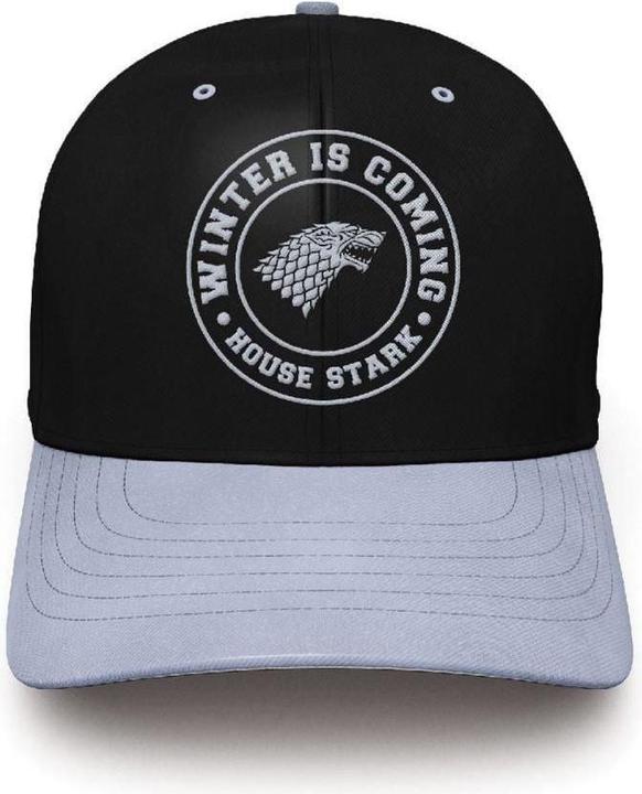 Actual product image Cotton Division Game of Thrones - Stark Logo Black Baseball Cap