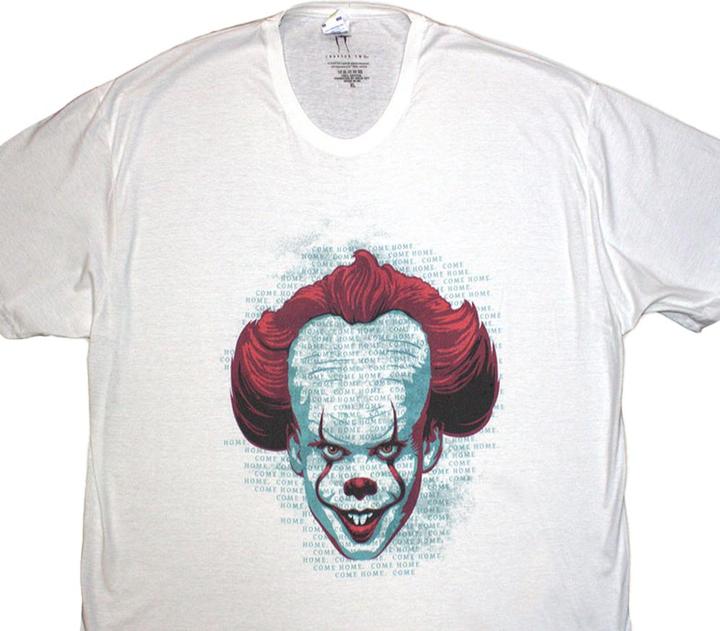 Immagine prodotto Universal Textiles Come Home Maglietta Pennywise Adulto Unisex (L)