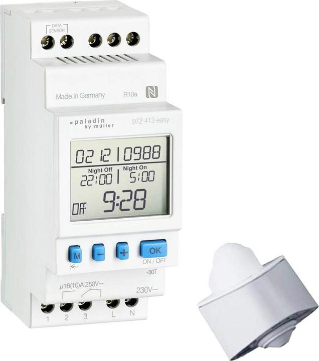 Paladin 23049 Dämmerungsschalter Weiss 230 V