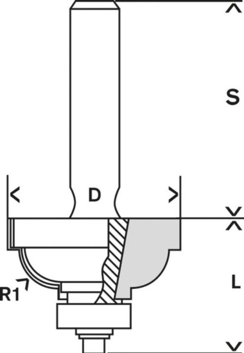 Productafbeelding Bosch Professional Zubehör Profielsnijder