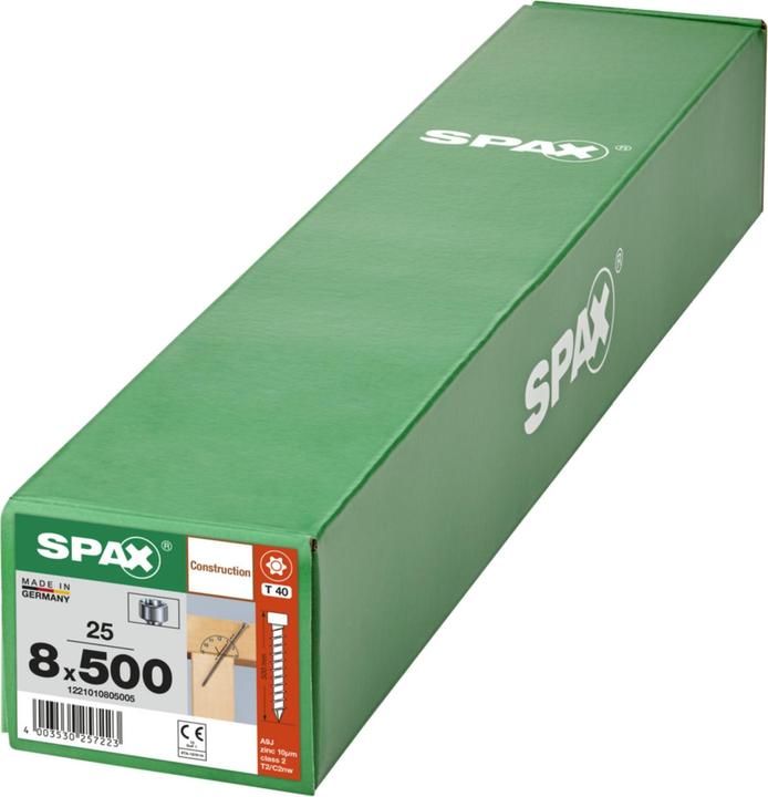 Actual product image Spax Zylinderkopf T-Star Plus T40 Vollgewinde Cut Wirox (25 Screws per piece)