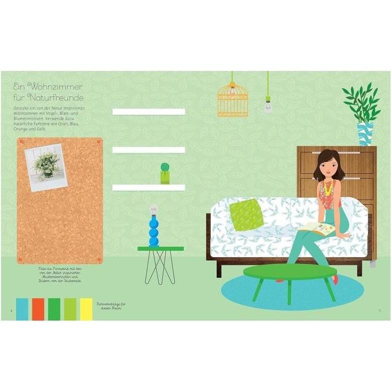 Thumbnail - Usborne Publishing, Sticker, Mein Stickerbuch: Wohnträume