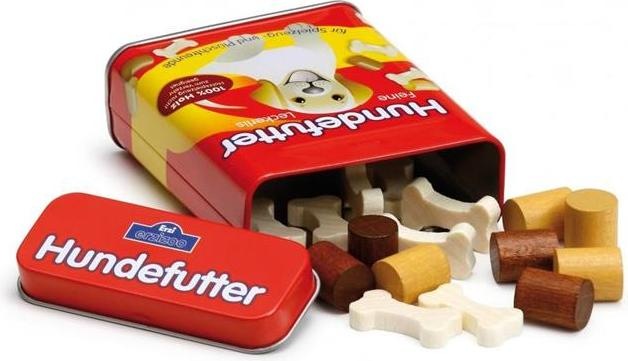 Actual product image Erzi Dog food in a tin