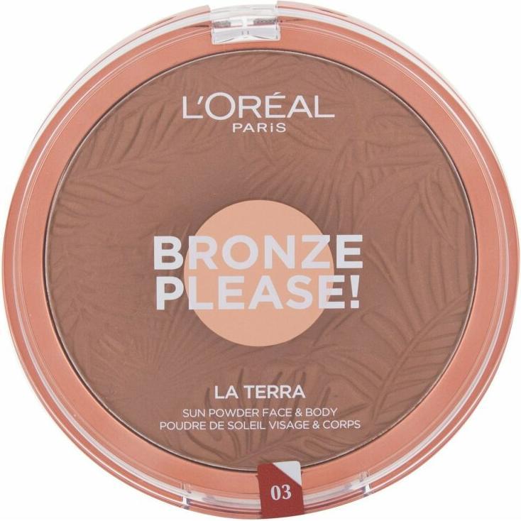 L'Oréal Paris, Highlighter + Bronzer, Bronze Please! (03, Bronzer, 18 g)