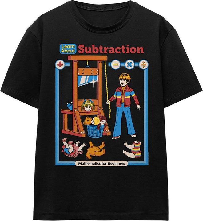 Produktbild Steven Rhodes Learn About Subtraction TShirt (L)