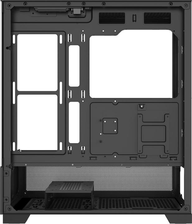 Actual product image Xilence Gehäuse BEAM Schwarz (XG172) (mATX, ATX, Mini-ITX)