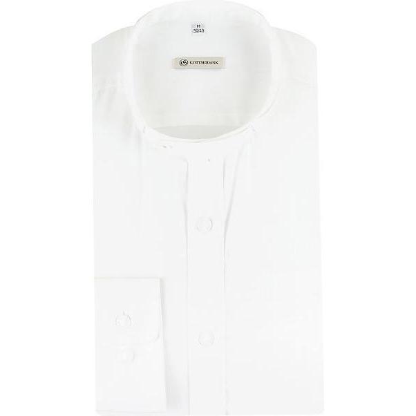 Gottseidank, Herren, Hemden, Trachtenhemd Lenz, Weiss, (M)