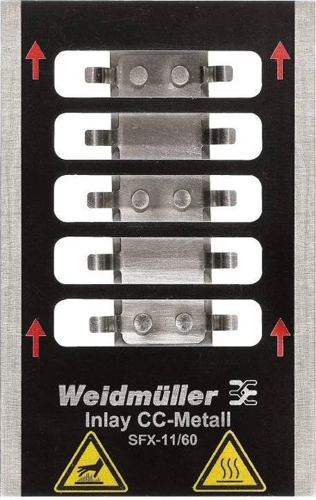 Image du produit Weidmüller Encarts pour PrintJet INLAY SFX-M 11/60 (Accessoire)