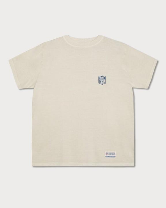 Immagine prodotto Lobster & Lemonade NFL Shield 89 Band T-Shirt cream M (M)