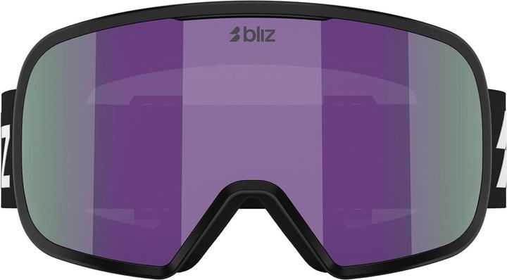 Brown w Purple multi, Matte Black