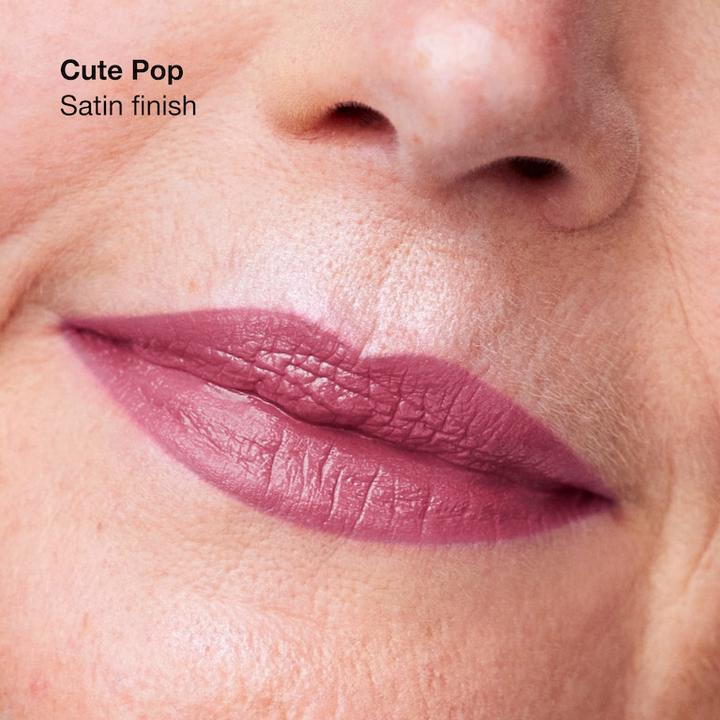 Actual product image Clinique Pop - Pop Longwear Lipstick Satin Cute Pop (Cute Pop)