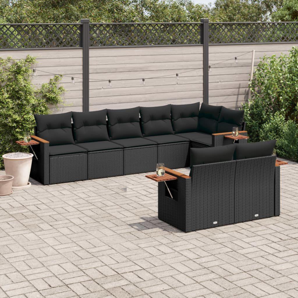 Thumbnail - VidaXL, Gartenlounge, 10-tlg. Garten-Lounge-Set mit Kissen