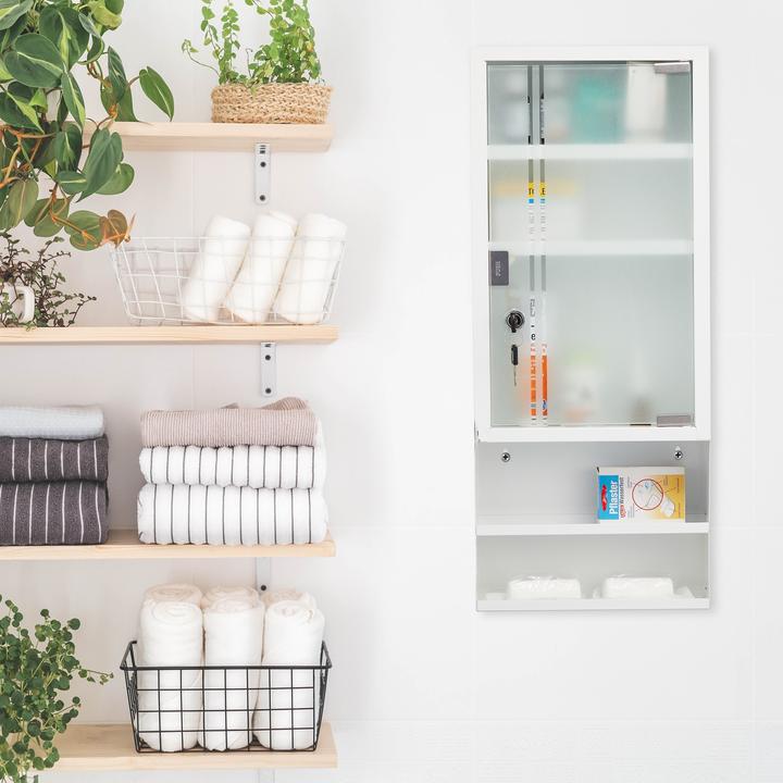 Produktbild Relaxdays Medizinschrank (27 x 12 x 65 cm)