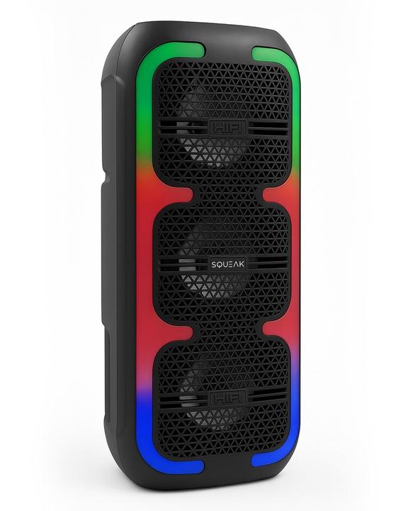 Actual product image Squeak Głośnik Karaoke Beatone Bluetooth 5.3 45w Radio Fm Microsd Aux USB USB-C Sq1009 (10 h)