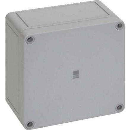 4x Rittal, Scatola di derivazione, Scatola di giunzione IP66 130x130x75mm gr Kst 9510000