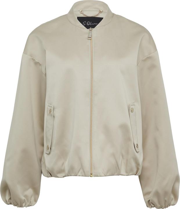 Immagine prodotto S.Oliver Outdoor-Jacke Satinierter Oversize-Blouson mit elastischem Saum (40)