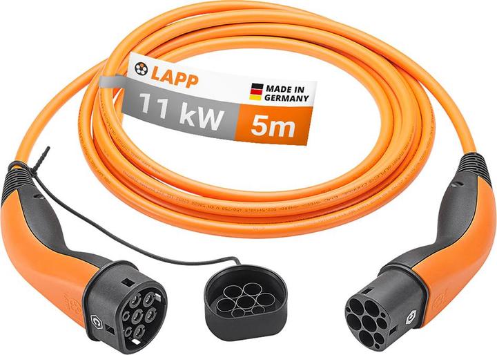 Actual product image Lapp Mobility EV-TYPE2 (Type 2, 11 kW, 20 A, 5 m)