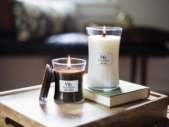 Produktbild WoodWick White Teak (275 g)