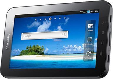 Actual product image Samsung Galaxy Tab P1000, 16 GB - 7 inch display - WiFi + 3G (16 GB)