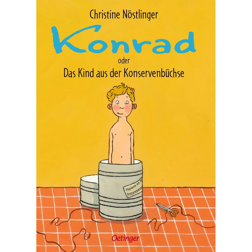 Konrad oder Das Kind aus der Konservenbüchse, Kinderbücher von Christine Nöstlinger, Annette Swoboda