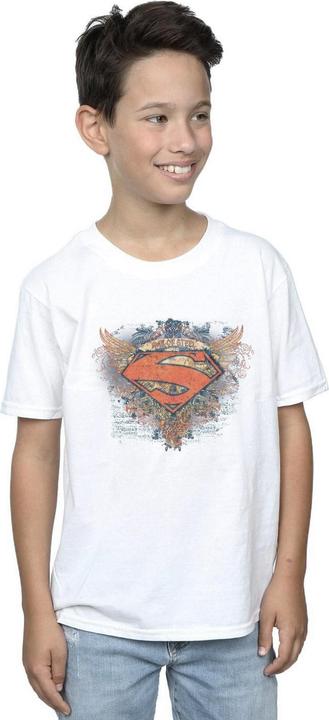 Immagine prodotto Superman Wings Shield Maglietta Ragazzi (116)