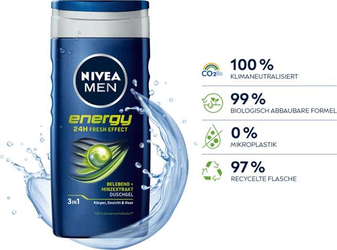 Actual product image NIVEA MEN Energy (50 ml)