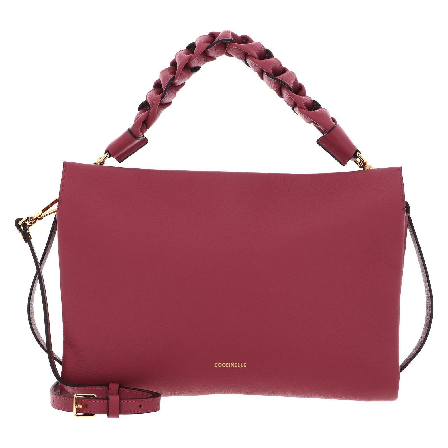 Coccinelle, Damen, Handtasche, Boheme Grana Double Hand Bag, Pink