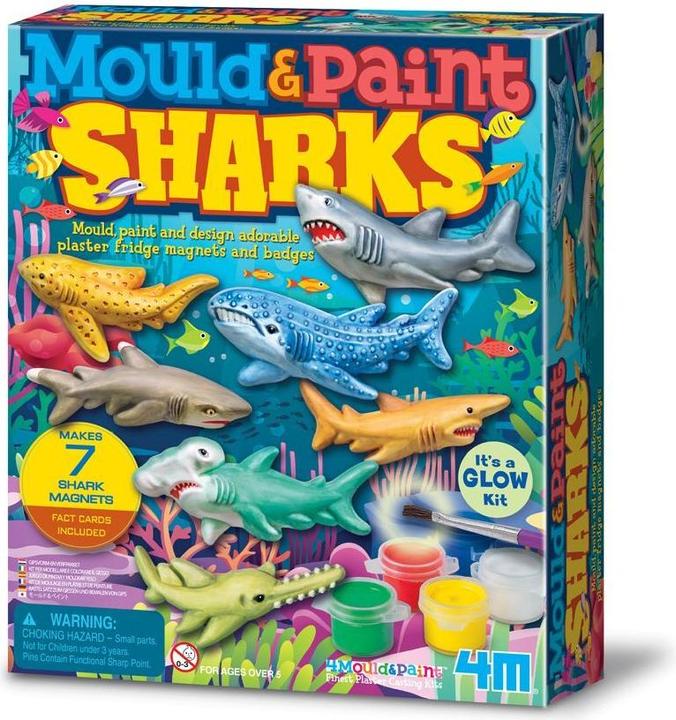 Actual product image HCM Kinzel Mould & Paint - 3D Sharks