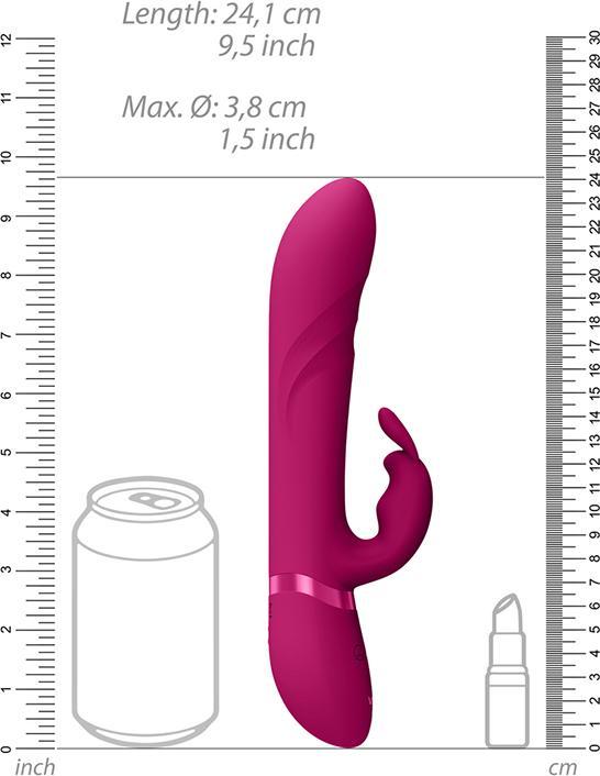 Actual product image Shots Nari - Vibrating and Rotating Beads, G-Spot Rabbit
