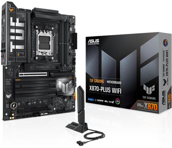 Actual product image ASUS TUF GAMING X870-PLUS WIFI (AM5, AMD X870, ATX)