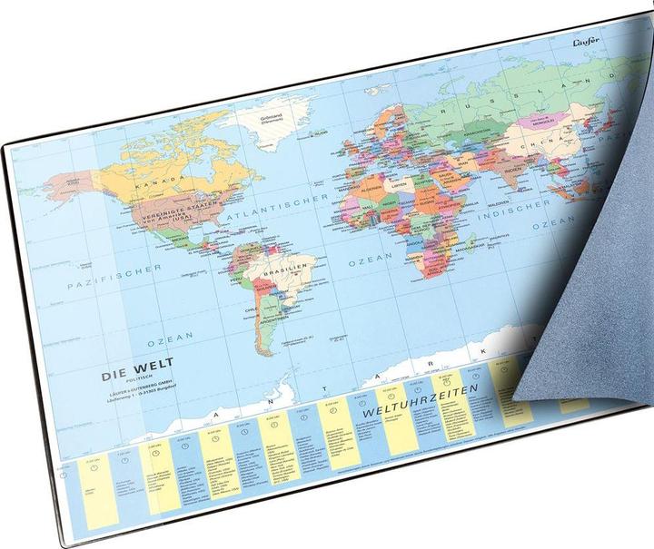 Immagine prodotto Läufer Mappa del mondo (40 x 53 cm)