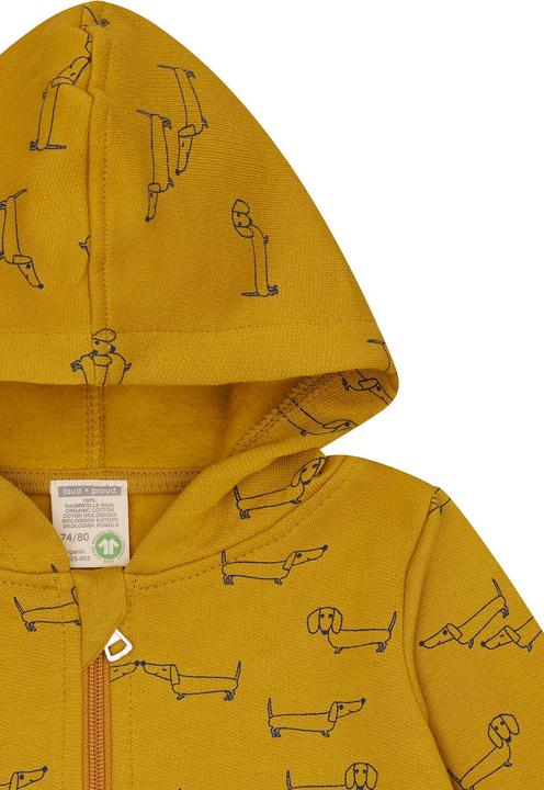 Produktbild loud + proud Babys & Kinder Sweatjacke mit Kapuze (62, 68)