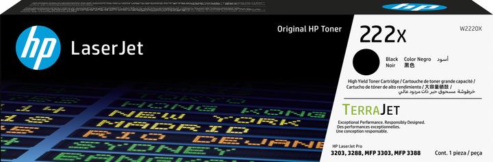 Immagine prodotto HP Cartuccia toner originale ad alta capacità LaserJet 222X nero, Nero, 1 pz