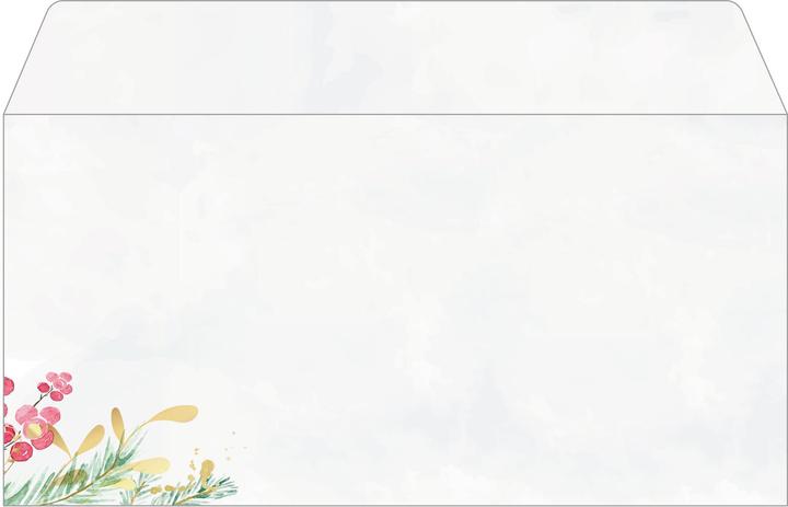 aquarelle de branches de sapin décorées pour Noël, Motif de Noël, Multicolore