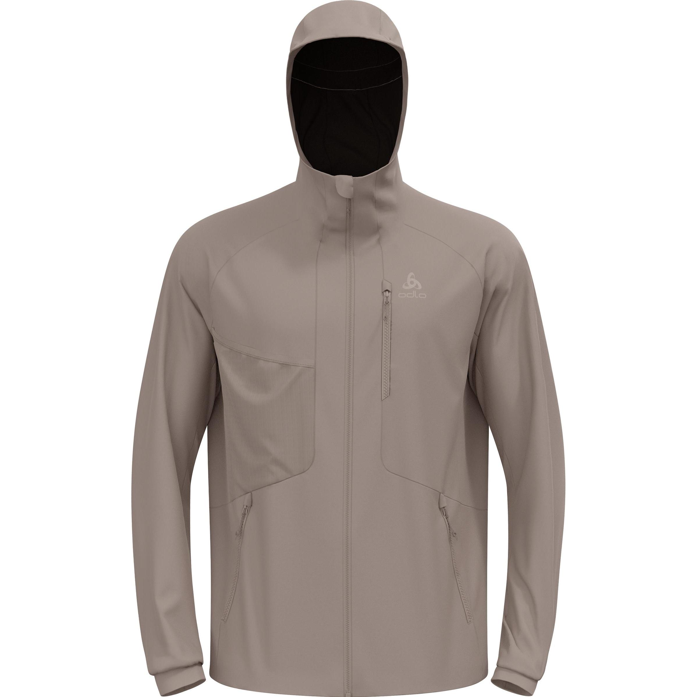 Odlo, Herren, Langlaufjacke, Zeroweight X-Warm (XL), Grau, XL