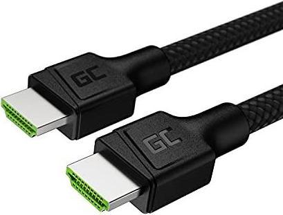 Produktbild GreenCell HDGC02 HDMI-Kabel 3 m HDMI Typ A (Standard) Schwarz (3 m, HDMI, 2.0b)