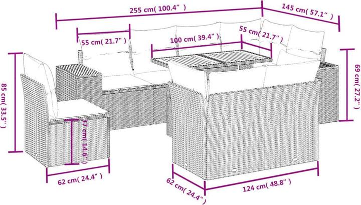 Produktbild vidaXL Oliver