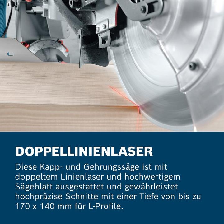 Actual product image Bosch Professional Mitre saw GCM 12 GDL, Wood