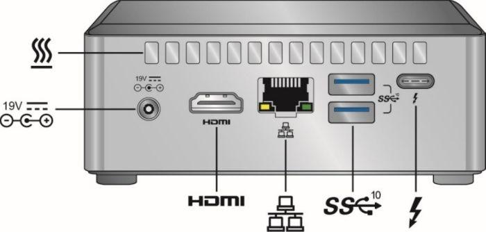 Produktbild Intel NUC NUC8i5BEH - Bean Canyon (Intel Core i5-8259U)