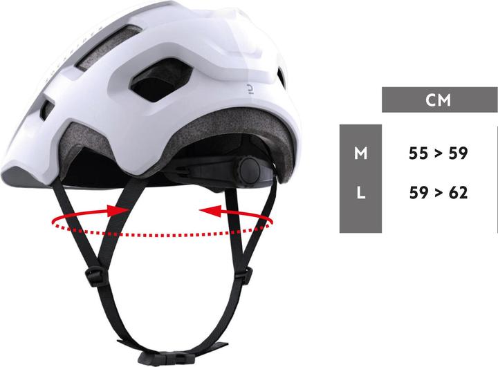 Produktbild Rockrider Helm MTB Einsteiger (55 - 59 cm)