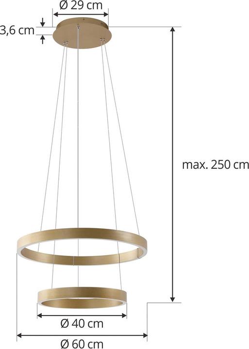 Immagine prodotto Lucande Yonam (9200 lm)