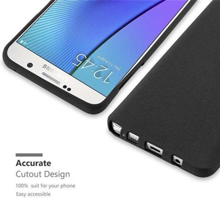 Actual product image Cadorabo TPU Frosted Cover (Samsung Galaxy Note 5)