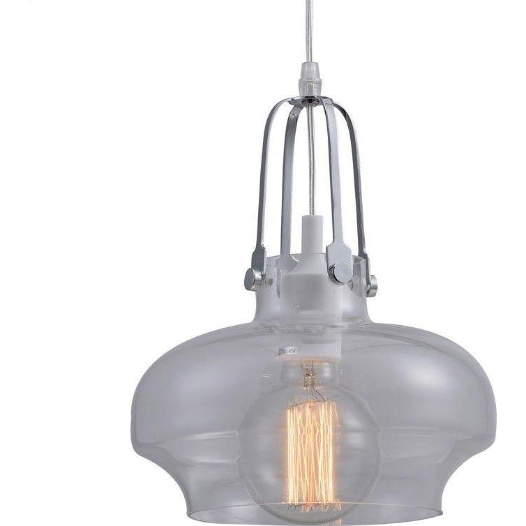 Platinet, Pendelleuchte, Pendant light pendant light ARTEMIS P150402L E27 GLASS + CLEAR 35x30 (44010) (E27)