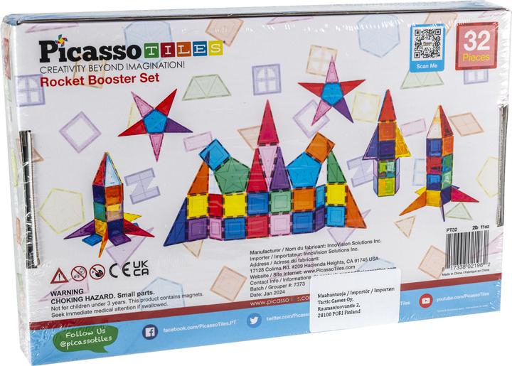Productafbeelding Tactic Picasso Tegels - Raket Booster Set (32 stuks) (PT32)