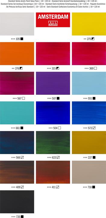 Image du produit Amsterdam Pack de valeur (Multicolore, 7049.40 ml)