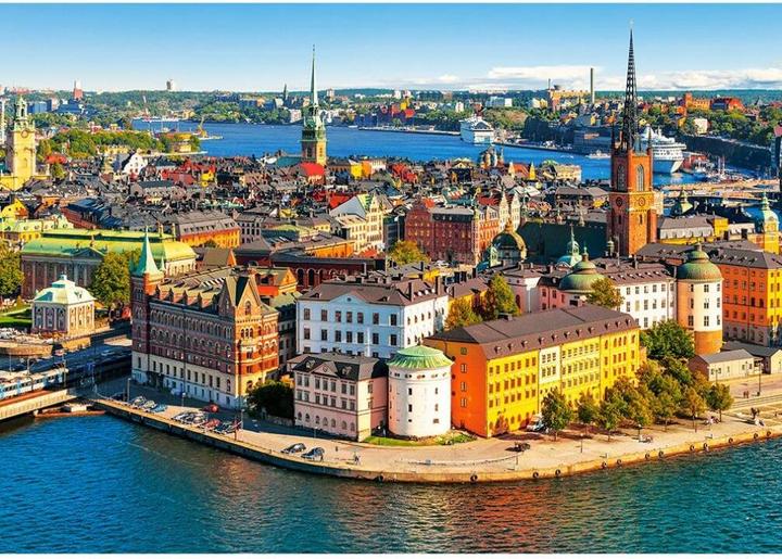 Actual product image Castorland B-52790 The Old Town of Stockholm,Sweden, 500 pieces jigsaw puzzle, colourful (500 pieces)