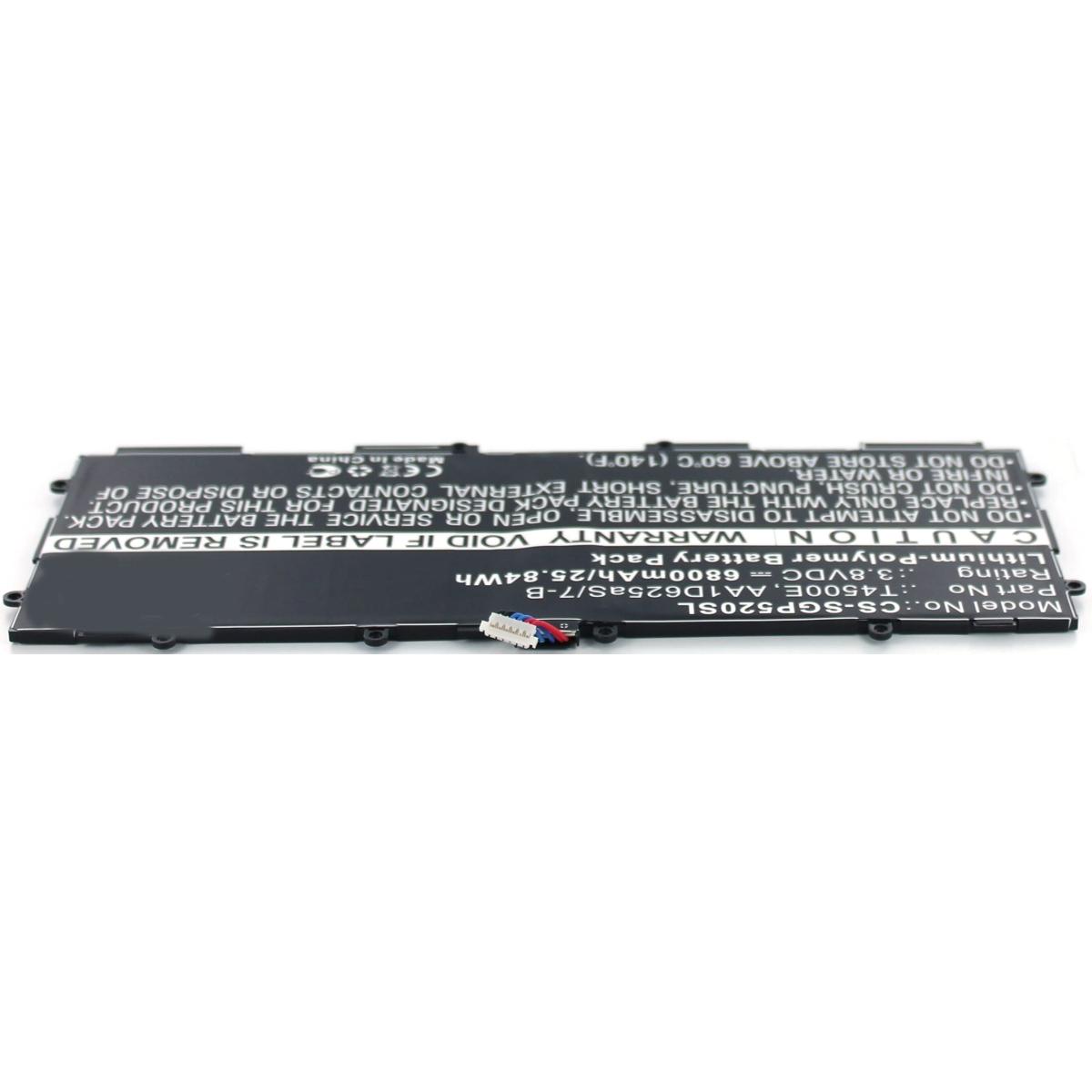 AGI 14774 - Akku - Akku 6.800 mAh 3,8 V (1 Zellen, 6800 mAh), Notebook Akku, Schwarz