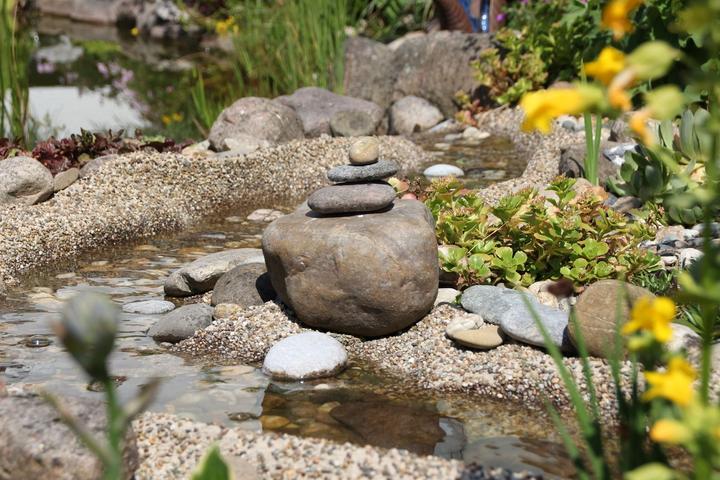 Image du produit Aquagart Steinfolie 16m x 0,6m breit Für Bachlauf Ufer Teichfolie Teich Folie Sandfarben